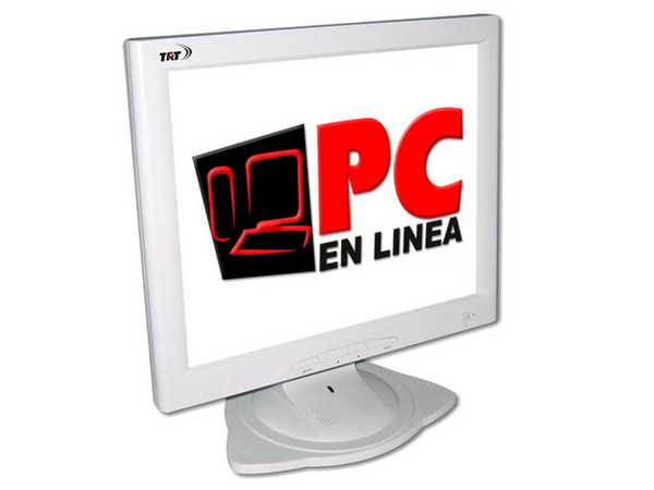 Monitor LCD TRT de 17 Pulg. con Bocinas, Color Beige.