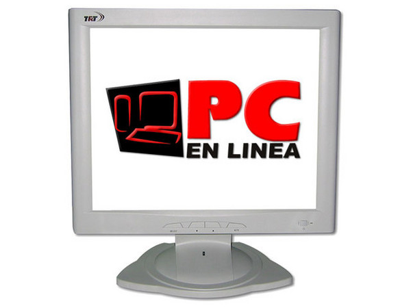 Monitor LCD TRT de 17 Pulg. con Bocinas, Color Beige.