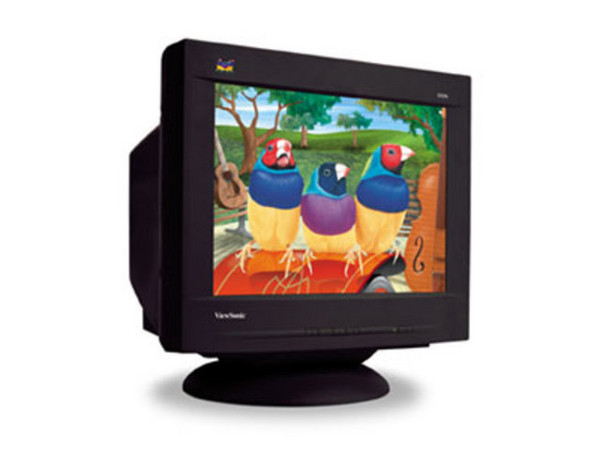 Monitor ViewSonic E90FB de 19pds, Color Negro.