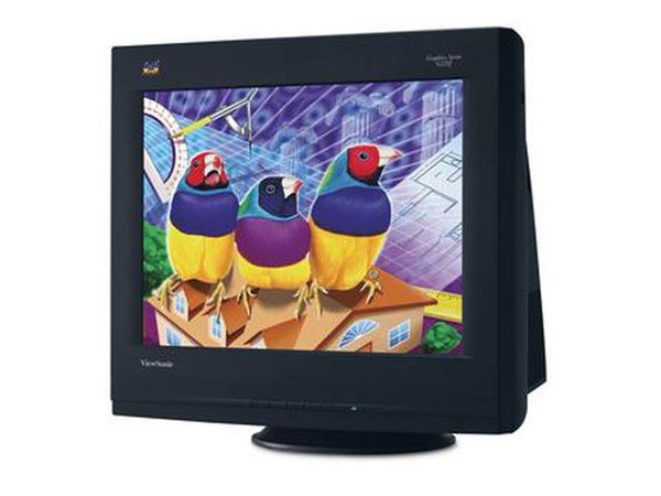 Monitor ViewSonic G225FB de 21pds, Pantalla Plana, Color Negro