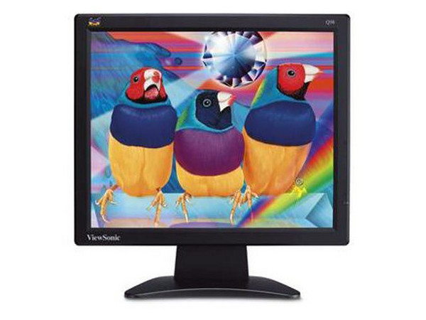 Monitor LCD ViewSonic de 19 Pulg. Modelo Optiquest Q9b, Color Negro