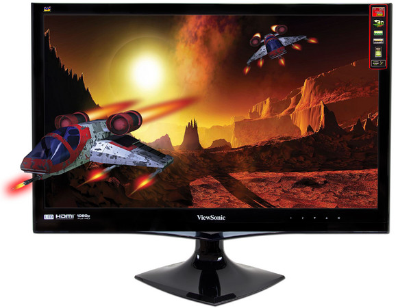 Monitor LED ViewSonic de 23.6