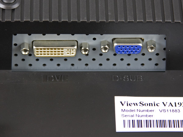 Monitor LCD ViewSonic Widescreen 19