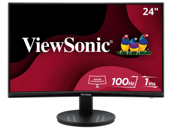 Monitor Curvo ViewSonic VA2416C de 24