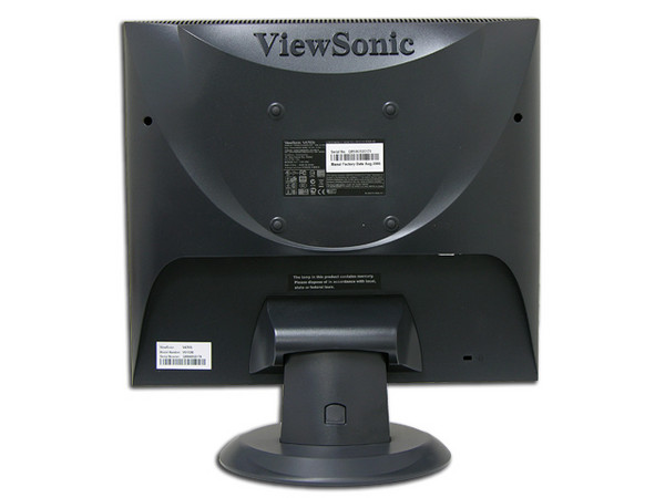 Monitor LCD ViewSonic VA703b de 17Pulg. Color Negro