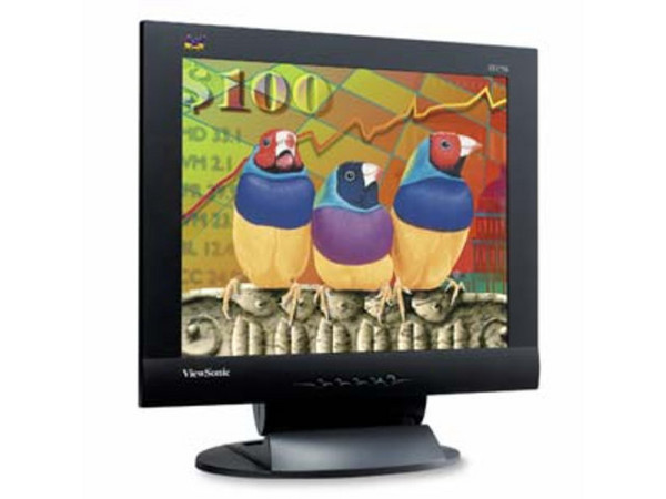 Monitor LCD ViewSonic VE175B de 17pds, Color Negro.