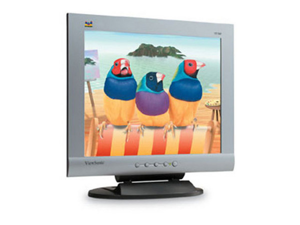 Monitor LCD ViewSonic VE700 de 17Pulg Color Negro con Plata
