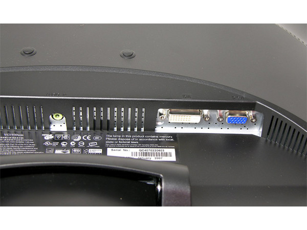 Monitor LCD ViewSonic Widescreen 19