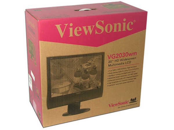Monitor LCD ViewSonic Widescreen 20