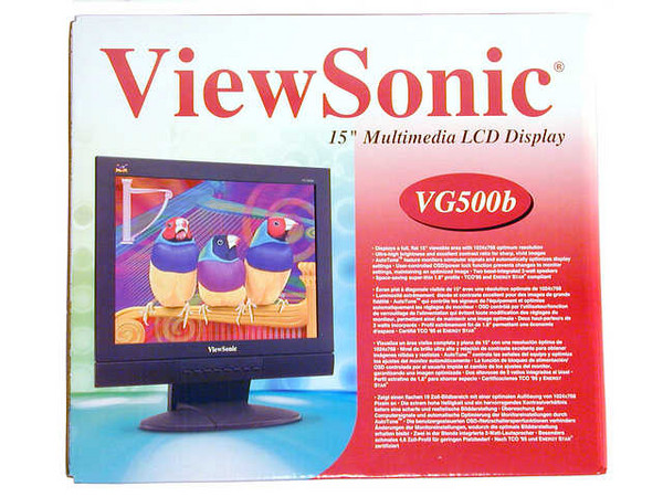 Monitor LCD ViewSonic VG500B de 15