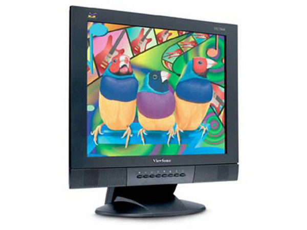 Monitor LCD ViewSonic VG700B de 17pds, Color Negro.