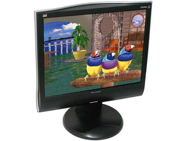 Monitor LCD ViewSonic VG930M de 19 Pulg. Color Negro