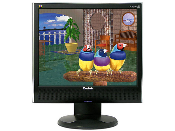 Monitor LCD ViewSonic VG930M de 19 Pulg. Color Negro