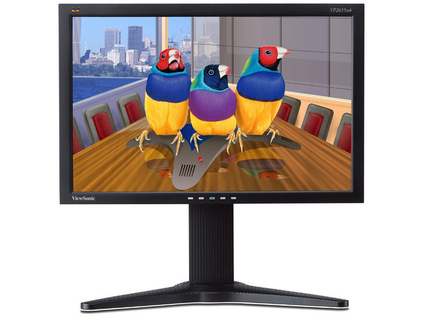 Monitor LCD ViewSonic Professional con tecnología IPS, Widescreen 25.5