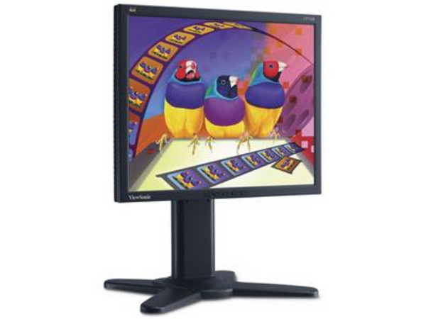 Monitor LCD ViewSonic VP730B de 17Pulg, Color Negro
