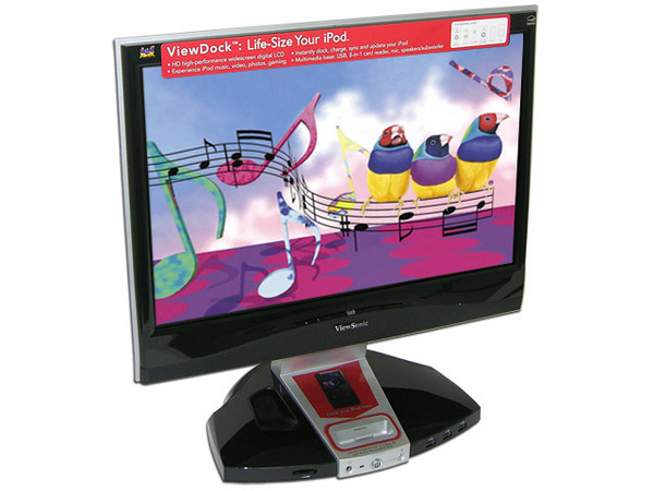 Monitor LCD ViewSonic Widescreen de 19