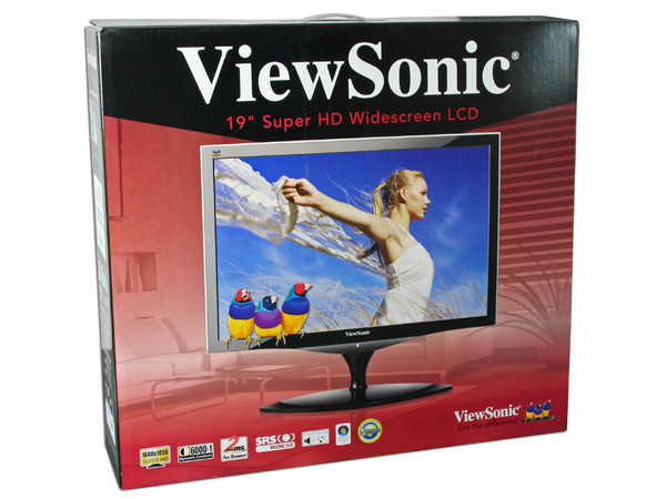 Monitor LCD ViewSonic Widescreen 19