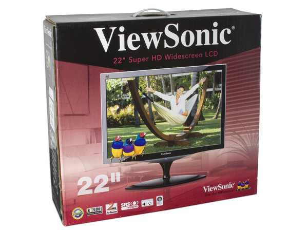 Monitor LCD ViewSonic Widescreen 22