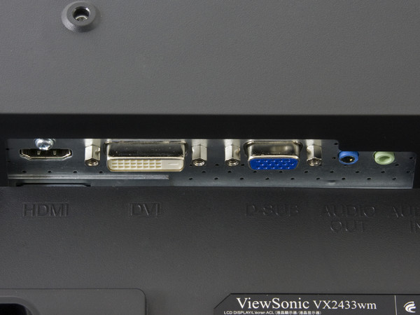 Monitor LCD Viewsonic Widescreen 23.6