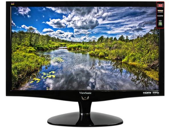 Monitor LCD ViewSonic Widescreen 23.6