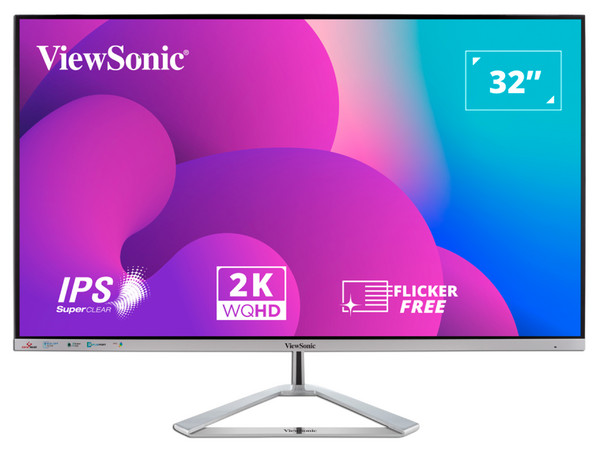 Monitor LED ViewSonic VX3276-2K-MHD de 32