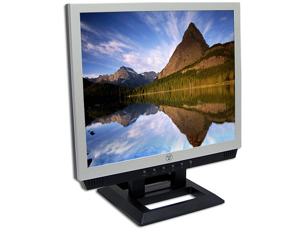 Monitor LCD Westinghouse de 19Pulg, Color Negro/Plata