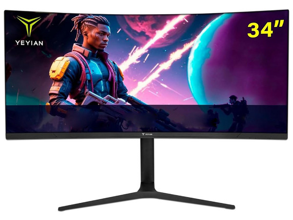 Monitor Gamer Curvo Yeyian YMC-FV234-M1 de 34