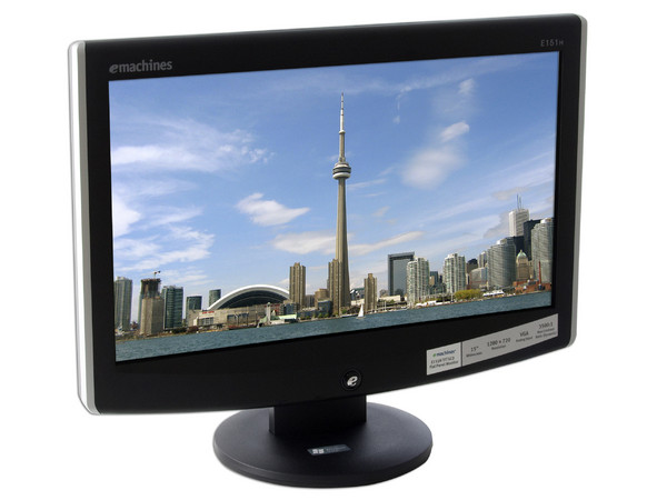 Monitor LCD eMachines Widescreen de 15