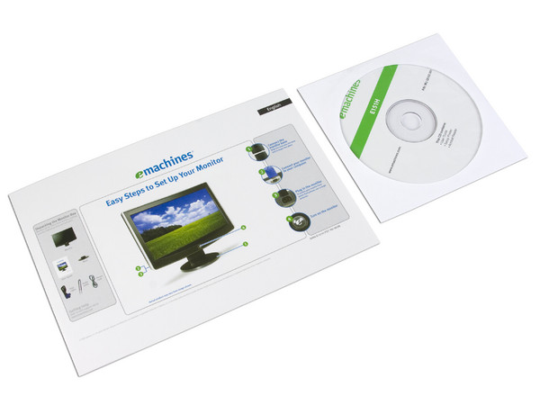 Monitor LCD eMachines Widescreen de 15