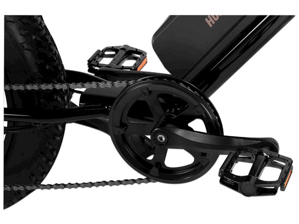 Bicicleta Eléctrica Hurley Bike Mini Swell, hasta 32 Km/h, Color Negro.