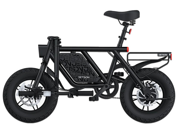 Bicicleta Eléctrica JETSON Atlas Pro Fat Tire, Velocidad Máxima de 15.5 mph, Velocidad Única, Soporta hasta 120Kg. Color Negro. 