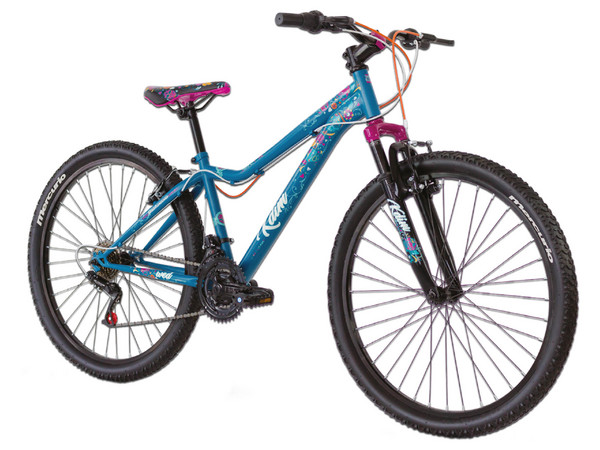 Bicicleta para Montaña Mercurio K-DIM R26, Freno Disco Mecánico, Suspensión Tipo Tijera, Color Verde.