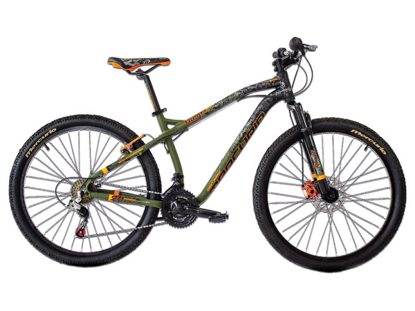 Bicicleta para Montaña Mercurio Ranger R26, Frenos Delanteros de Disco, Suspensión Tipo Tijera, Color Verde.