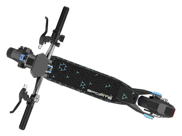 Scooter Eléctrico Stylos M3, 350W, hasta 25km/h, Soporta hasta 120kg, Color Azul.