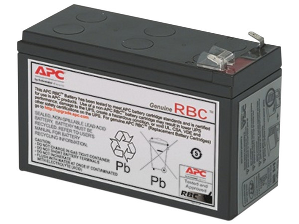 Batería de repuesto N.154 APC RBC154, salida de 12V.