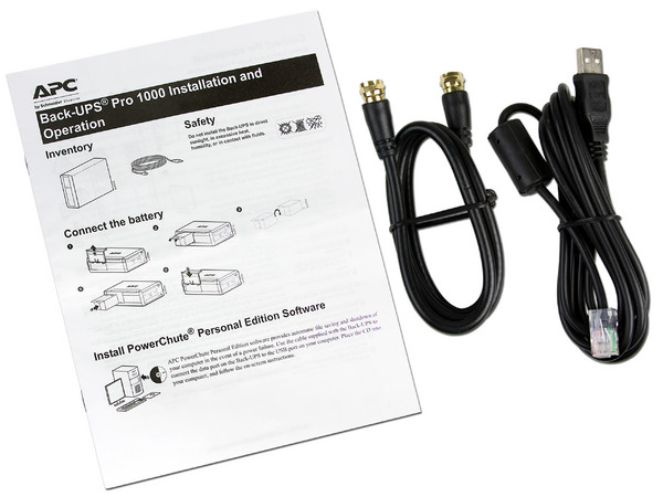 Batería de Respaldo APC Back-UPS Pro de 1000VA(600W) con 8 contactos NEMA 5-15R.