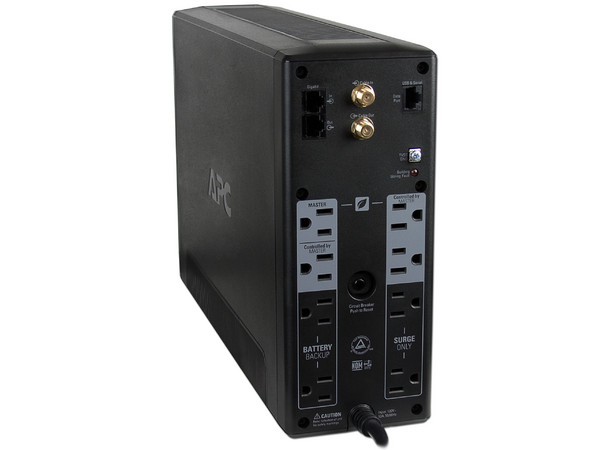 Batería de Respaldo APC Back-UPS Pro de 1000VA(600W) con 8 contactos NEMA 5-15R.