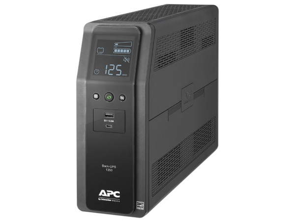 No-Break APC UPS PRO BR 1350VA (810W), con 10 contactos NEMA 5-15R.
