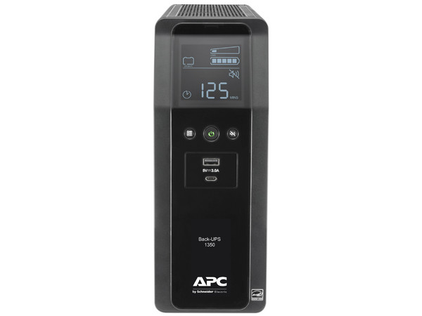 No-Break APC UPS PRO BR 1350VA (810W), con 10 contactos NEMA 5-15R.