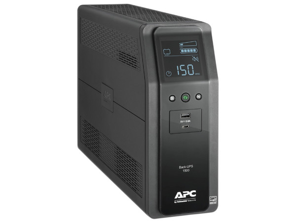 Batería de respaldo APC BR1500M2LM de 1,500VA/900W con 10 contactos NEMA 5-15R, 120V.