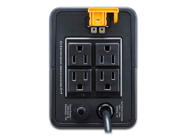 No-Break APC BVX700LU-LM de 700VA (360W) con 4 contactos Nema 5-15R.