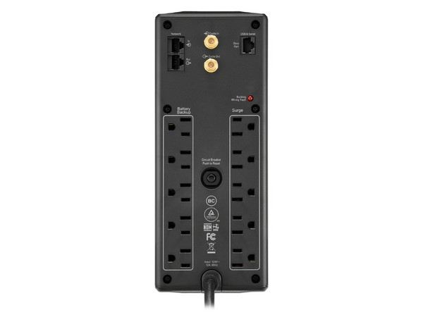 Batería de respaldo APC BX1350M-LM6 de 1350VA/810W con 10 contactos