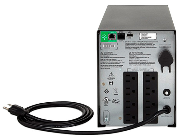 No-Break APC SMC1000C de 1000VA/600W, de 8 contactos, 120V.