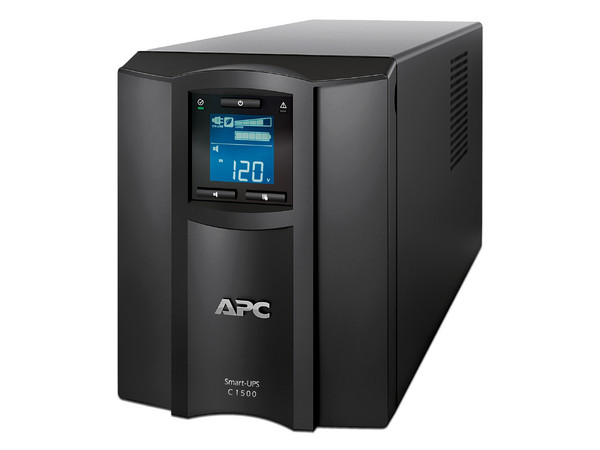 Smart-UPS APC SMC1500C de 1440VA/900W con 8 contactos tipo NEMA 5-15R.