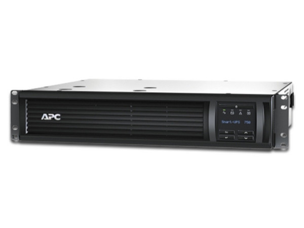 Batería de respaldo APC Smart-UPS SMT750RM-2UC de 1000VA/600W, Ethernet, USB, SmartSlot, 2U.