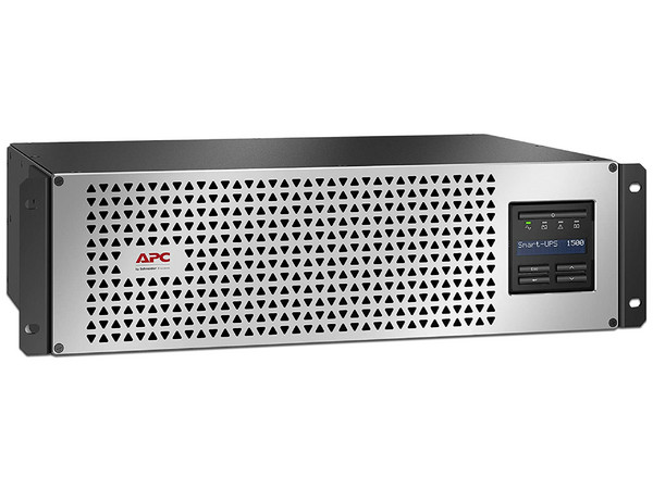 UPS APC Smart SMTL1500RM3UC de 1440VA (1350 Watts) con 6 contactos, Puerto SmartConnect, Montaje en Rack, 3U.