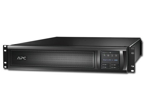 Batería de respaldo APC Smart-UPS SMX2200RMLV2U de 2200VA (1980W), 8 contactos, para montar en Rack, USB.