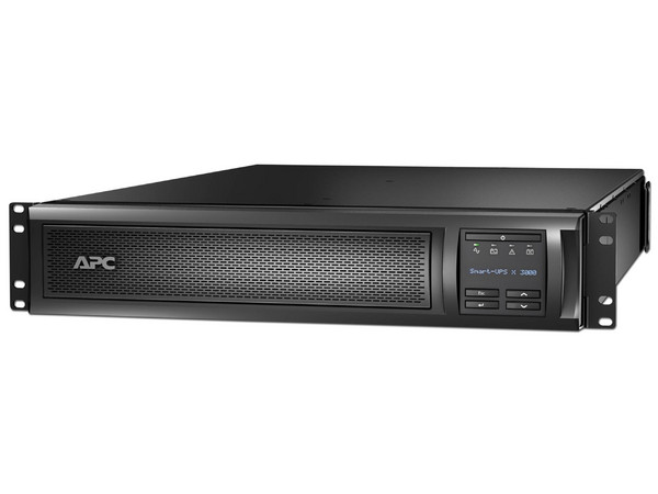 UPS APC Smart-UPS SMX3000RMLV2U de 3000VA (2700W), 7 contactos, para montar en Rack 2U, USB.