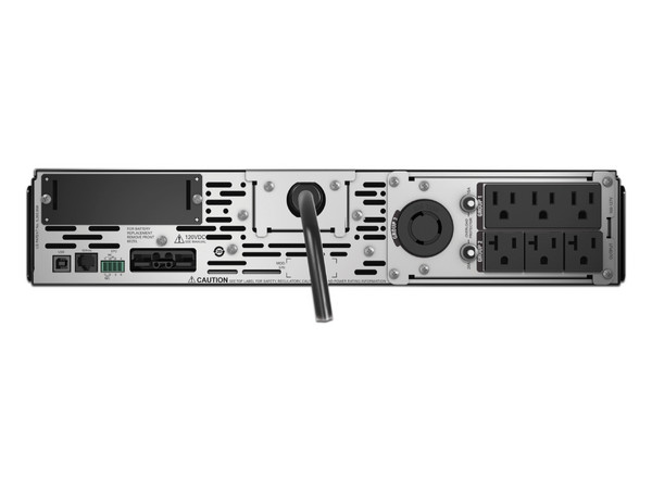 UPS APC Smart-UPS SMX3000RMLV2U de 3000VA (2700W), 7 contactos, para montar en Rack 2U, USB.