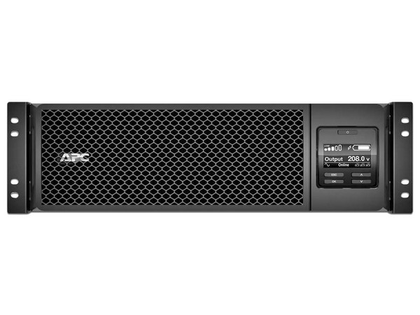 UPS APC Smart-UPS SRT5KRMXLT de 5000 VA (4250 Watts), 4 contactos, para montar en Rack.
